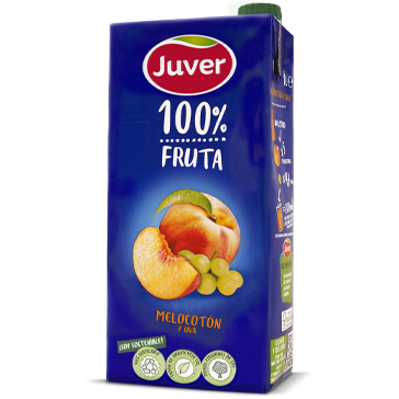 Juver 100% Fruta Pêssego + Uva