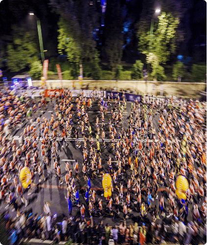 Corridas populares x Juver